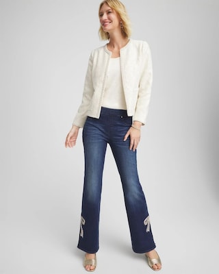 Pearl Trim Tweed Jacket | Chico's